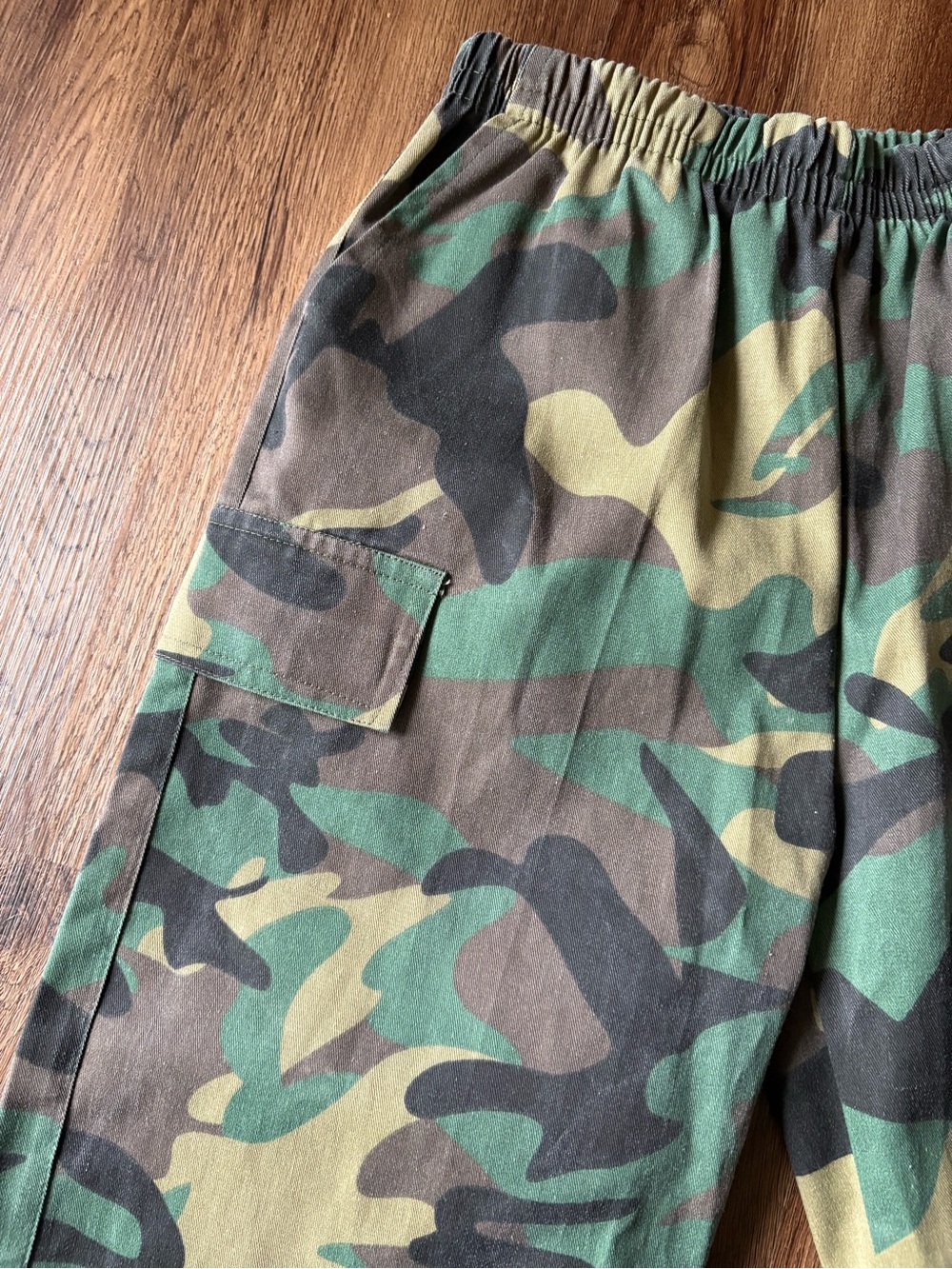 Heavy Canvas Camp Print Cargo Pants XS/s - Picture 3 of 4